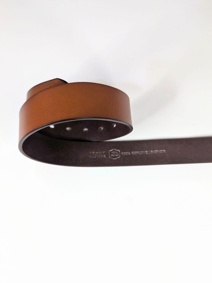 Faja/ Cinturón para hombre cuero Tommy Hilfiger cafe y negro, fajas