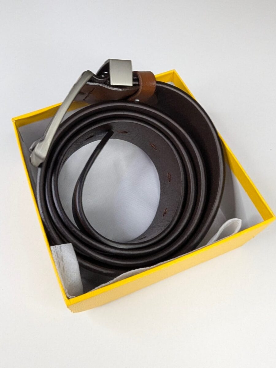 Faja/ Cinturón para hombre cuero Tommy Hilfiger cafe y negro, fajas