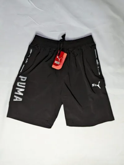 Short deportivo hombre Puma de secado rapido, shores de caballeros, pantalones cortos para el gym, short de varones para el gimnasio, hacer ejercicio, bolsas laterales con zipper