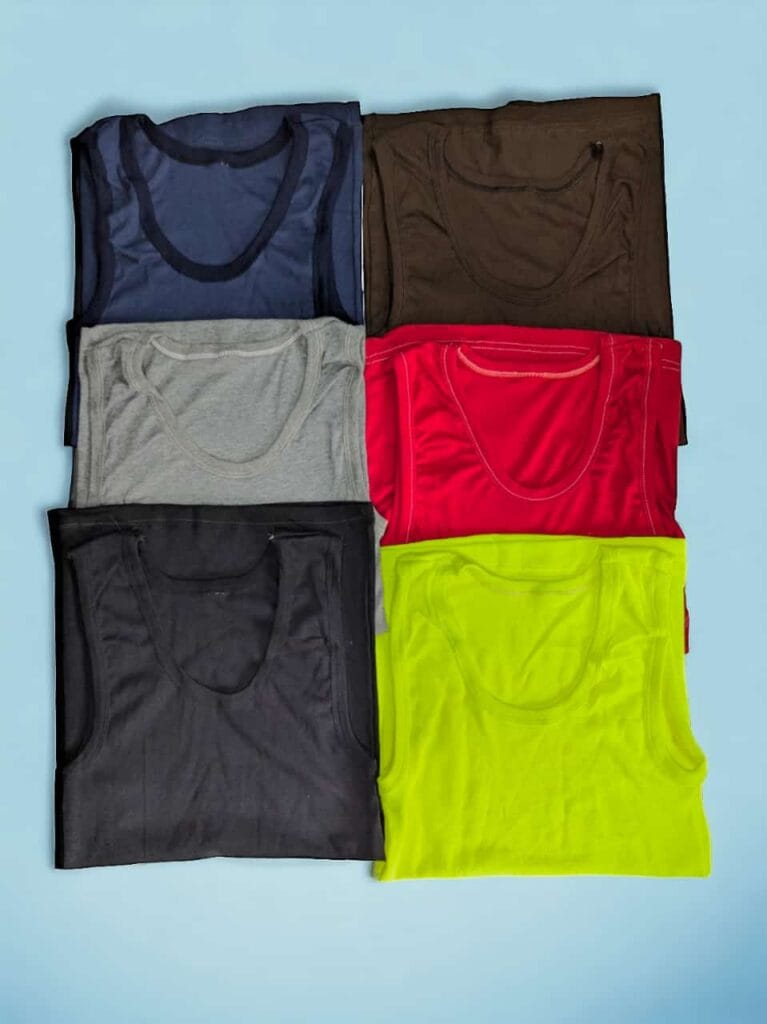 Camisolas casuales, camisas sin mangas de algodon camisolas desmangadas para hombres, de caballeros