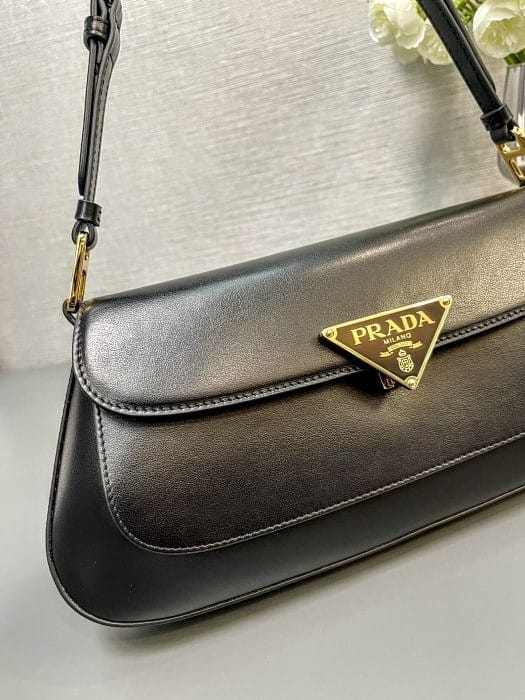 Bolso PRADA, bolsos para damas blancos y negro, bolsas pequeñas