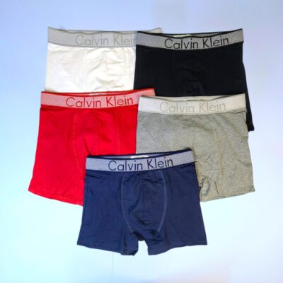 Bóxeres Calvin Klein para hombres, boxers de algodón CK, ropa interior para hombres
