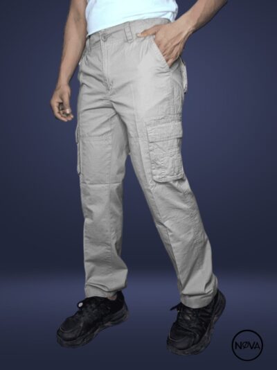 Pantalón cargo EXIT, pantalones cargos para hombres, comandos, pantalones con bolsas a los lados lisos de caballeros corte recto