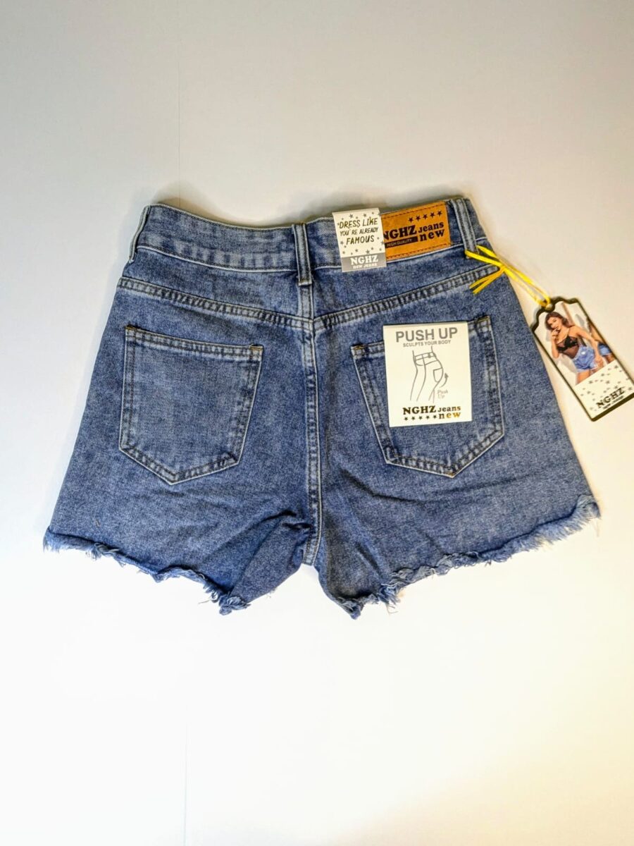 Short para dama de mezclilla, shores cortos rotos, rasgados mujeres, azulones