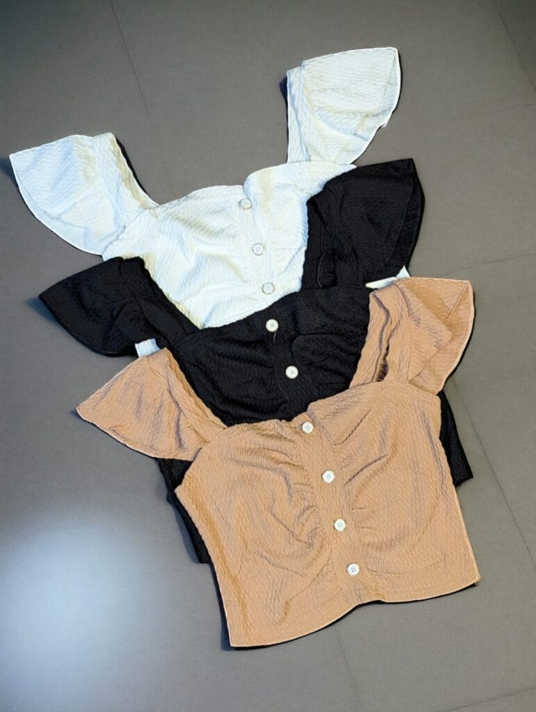 Crop top de dama, camisas cortas para mujeres, de tirantes bonitas