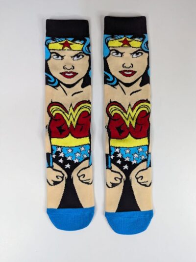 Calcetas animadas con diseño, calcetines altos marvel