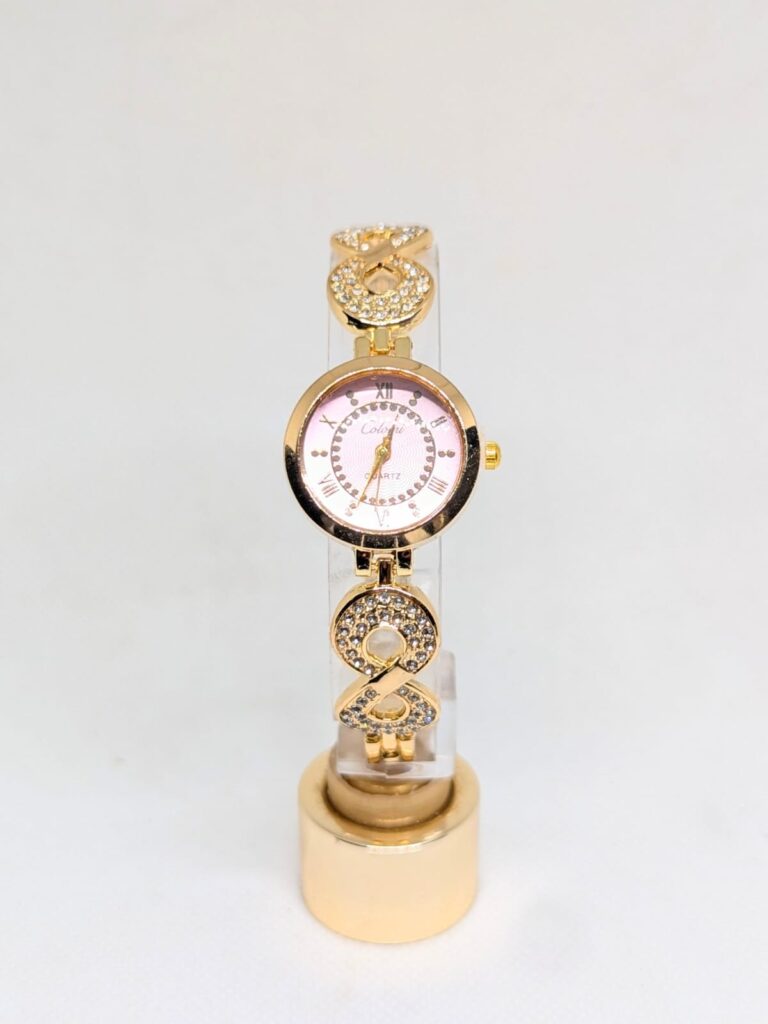 Reloj de mujer metálico, relojes analógicos