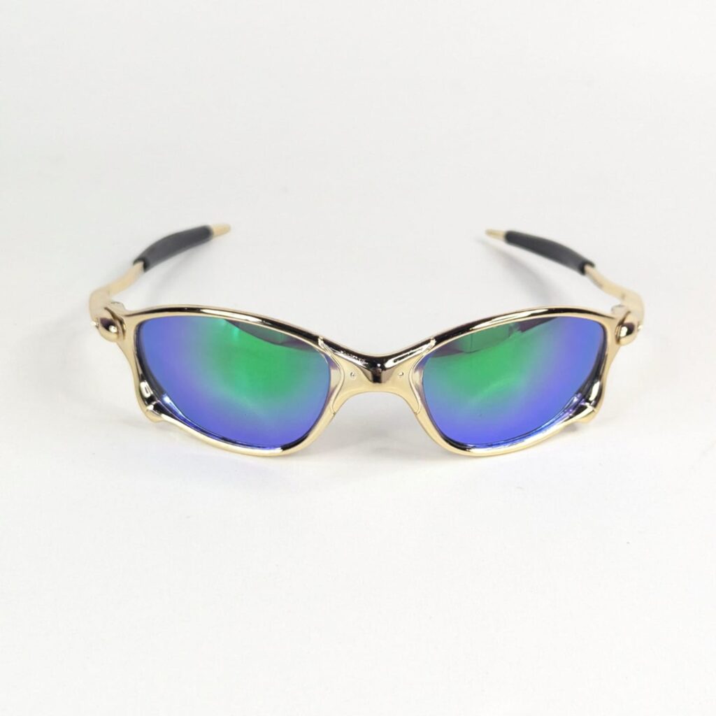 Lentes de Sol Brasileños metálicos, gafas a la moda ovaladas, armazón metálico