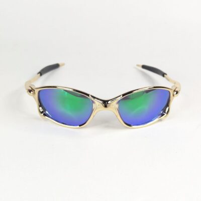 Lentes de Sol Brasileños metálicos, gafas a la moda ovaladas, armazón metálico