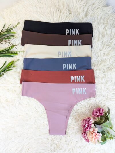 Bikin Pink sin costura para mujeres, bikinis strech de damas
