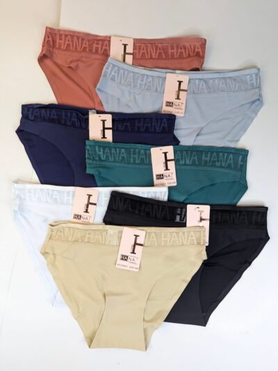 Blumer Hana sin costura con encajes, calzones para mujeres, ropa interior de damas