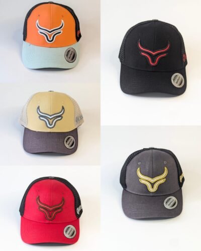Gorra Ariat de malla, Gorras de broche