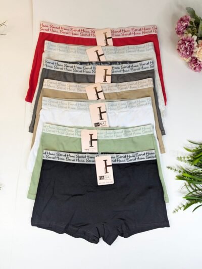 Bóxer Hana de algodón para mujeres, ropa interior de dama, cacheteros