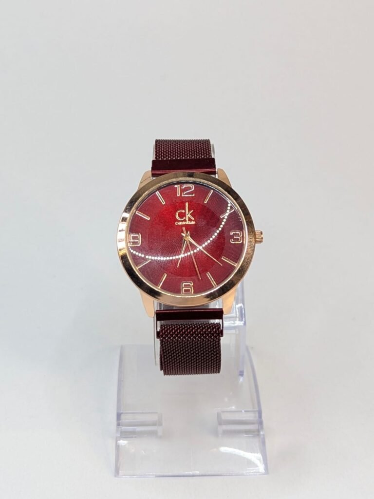 Reloj metálico para hombres o mujeres, relojes analógicos de caballeros, dama unisex