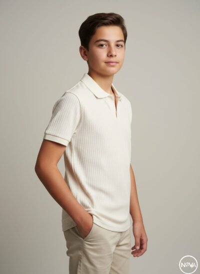 Camisas Polo para niños, juvenil, old money marca Funk
