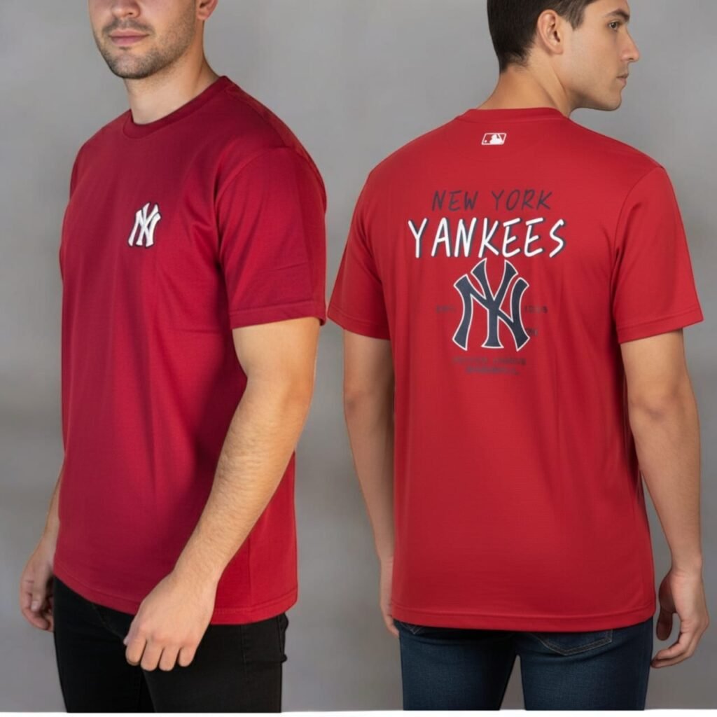 Yankees Camisetas para hombres, playeras de cabelleros, camisas casuales, deportivas, de algodón