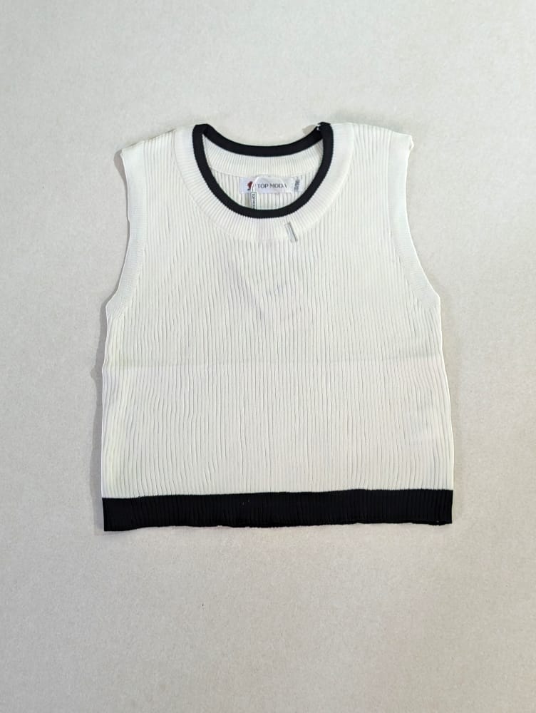 Blusas para damas de algodón, camisas para mujeres crop tops camisas descotadas, sin mangas cuello redondo