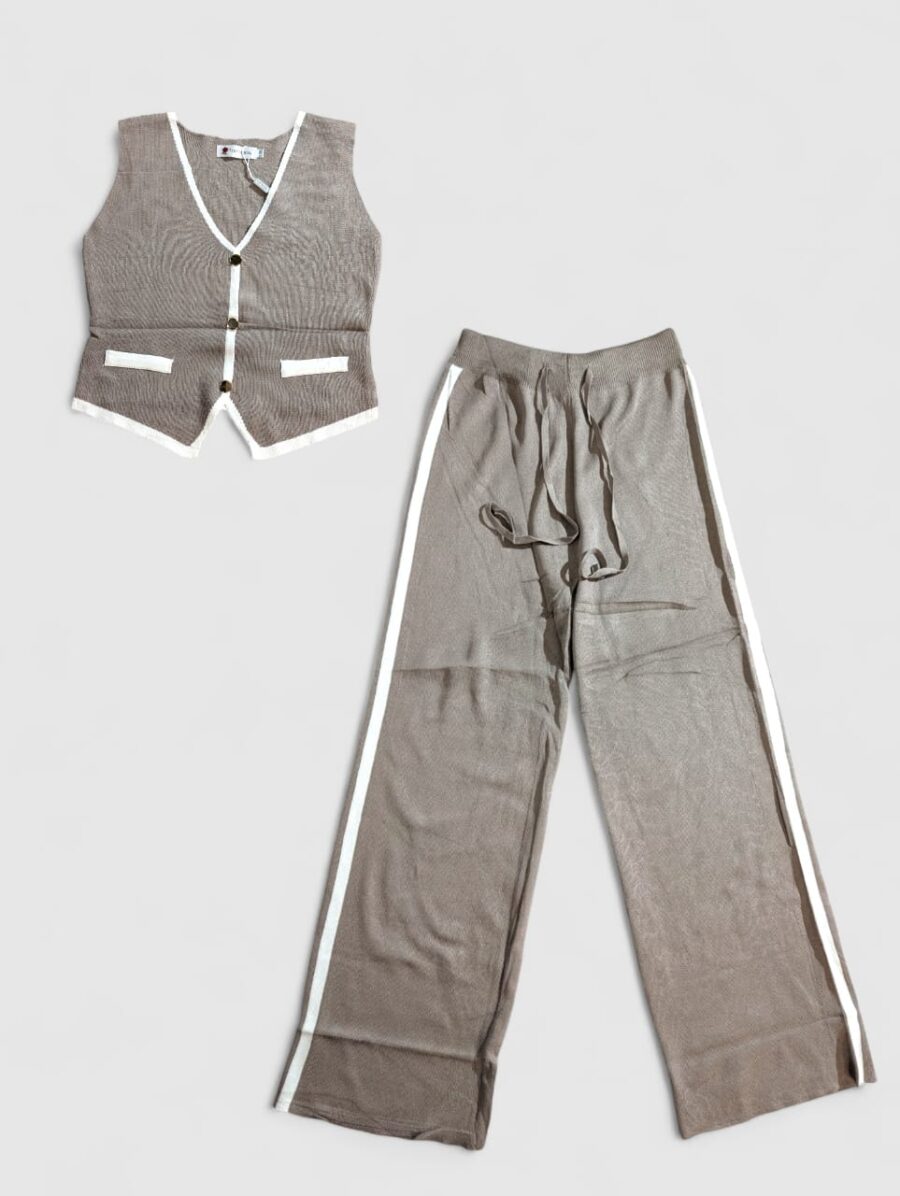 Conjuntos para damas pantalón y crop tops, trajes para mujeres, pantalones, blusas, camisas