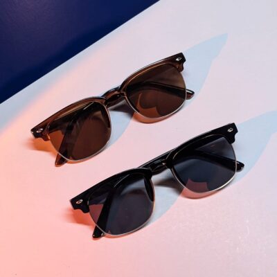 Gafas de hombre con media montura cuadrada de estilo casual de moda vintage, accesorios para la playa, que combinan con suéter, chaqueta, sudadera con capucha, pantalones y pantalones cargo para verano, playa, al aire libre y viajes