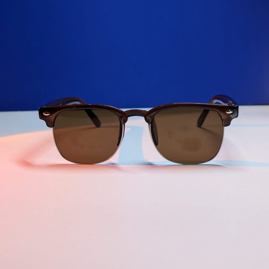 Gafas de hombre con media montura cuadrada de estilo casual de moda vintage, accesorios para la playa, que combinan con suéter, chaqueta, sudadera con capucha, pantalones y pantalones cargo para verano, playa, al aire libre y viajes