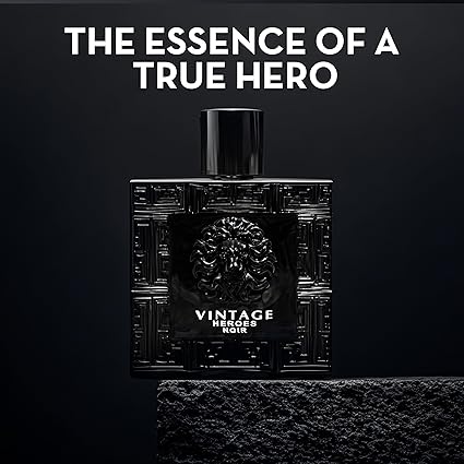 Secret Plus Vintage Heroes Noir Colonia para Hombre/Eau de Parfum Vaporizador Natural Spray 3.4 oz 3.4 fl oz / FL2397