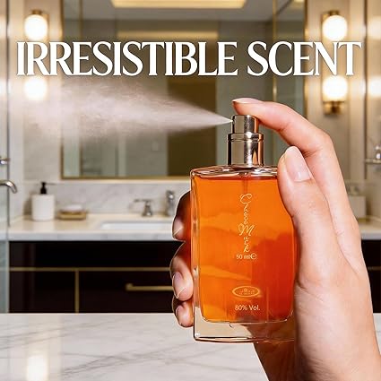 Choco Musk Colonia para Hombre - Eau de Toilette de Chocolate Rico y Almizcle, Perfume de Aroma Duradero para Hombre, Botella Elegante, Fragancia de 1.65 Fl Oz para Ocasiones Refinadas